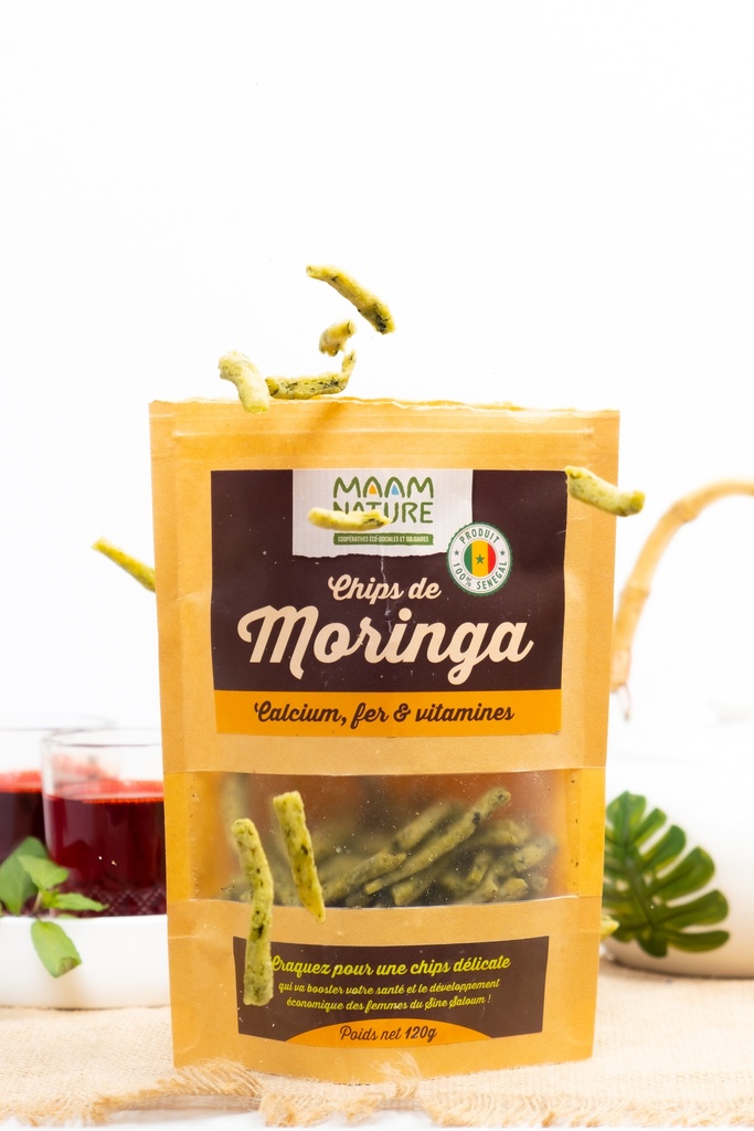 Chips de Moringa