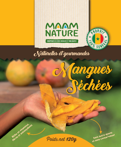 Mangues séchées 120g